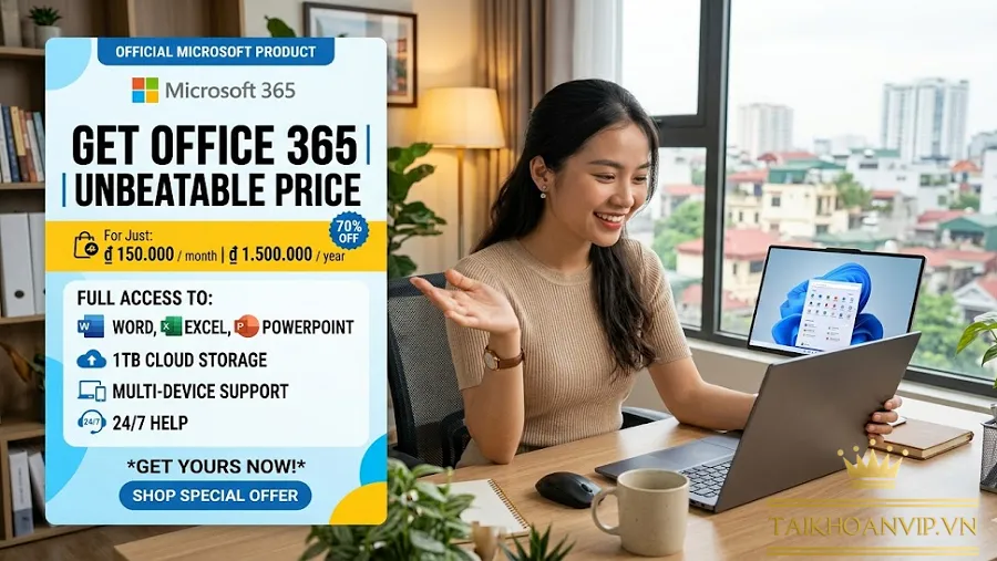Office 365 Giá Bao Nhiêu? Mua Office 365 Giá Rẻ Chính Hãng 2026
