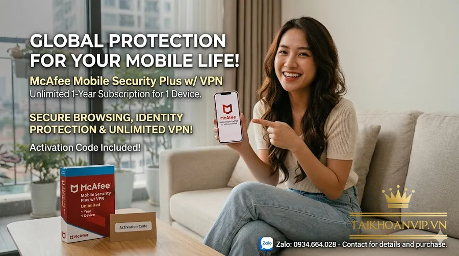 Hướng dẫn cài đặt McAfee Mobile Security