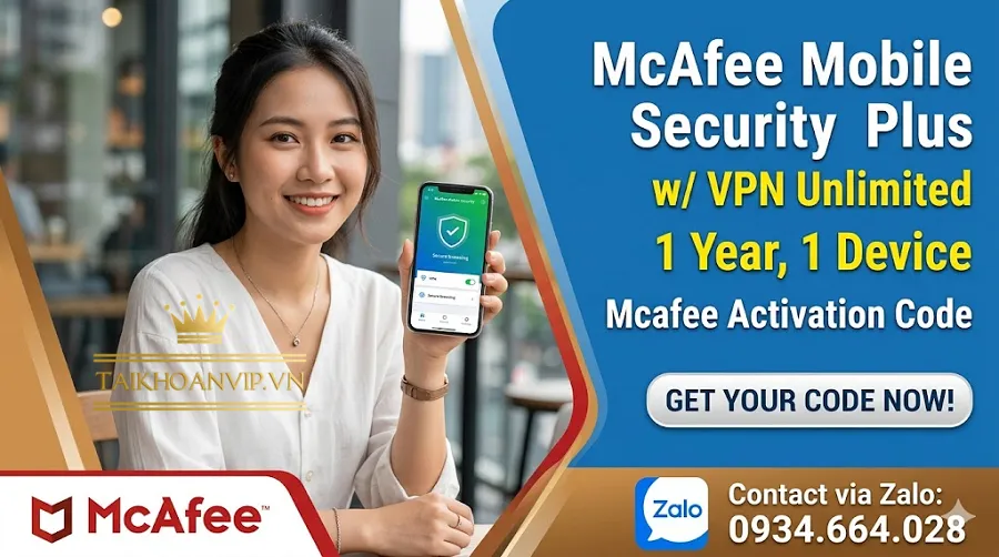 McAfee Mobile Security – Bảo mật điện thoại toàn diện, an toàn tuyệt đối