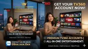 Mua tài khoản TV360 Vip Viettel 12 tháng giá rẻ chính hãng