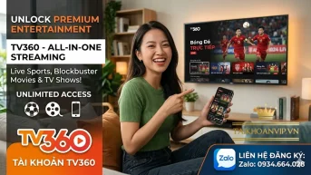 Tài khoản TV360 Basic Box Viettel giá rẻ 30K/tháng