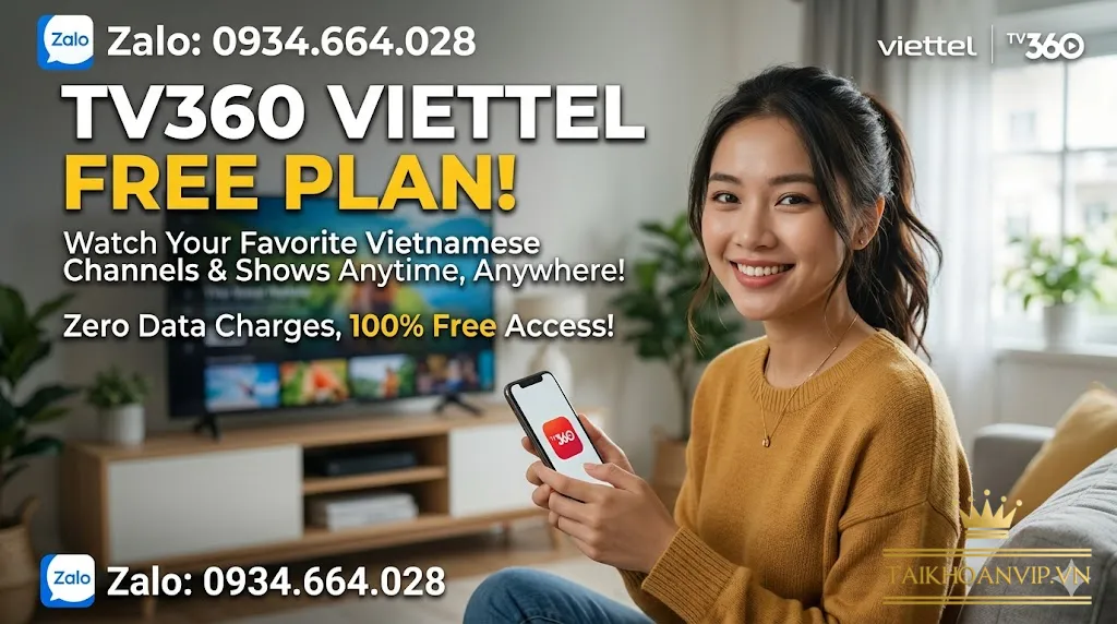 mua Gói cước TV360 Viettel miễn phí