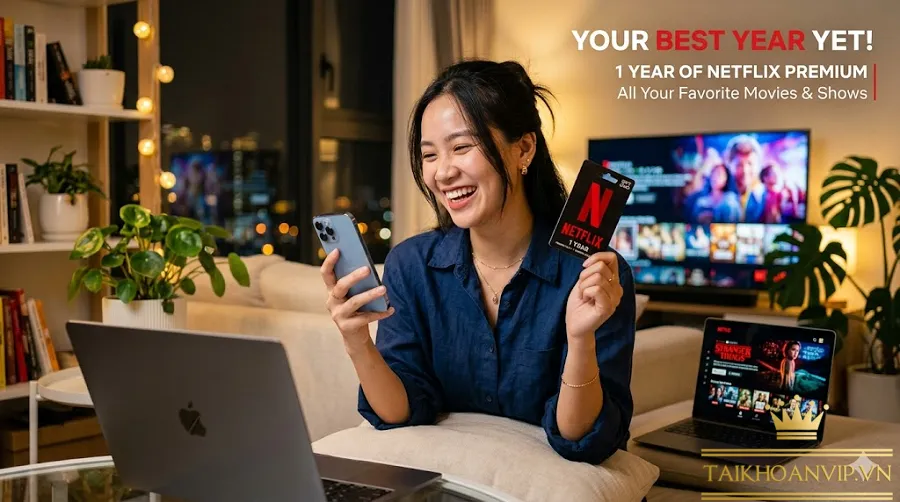 Vì sao nên mua Netflix 1 năm ngay hôm nay?