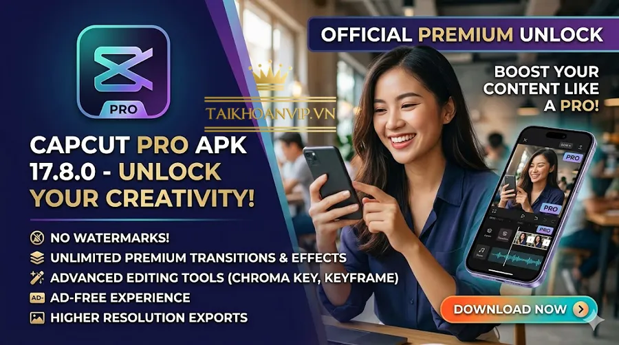 CapCut Pro APK 17.8.0 là gì?