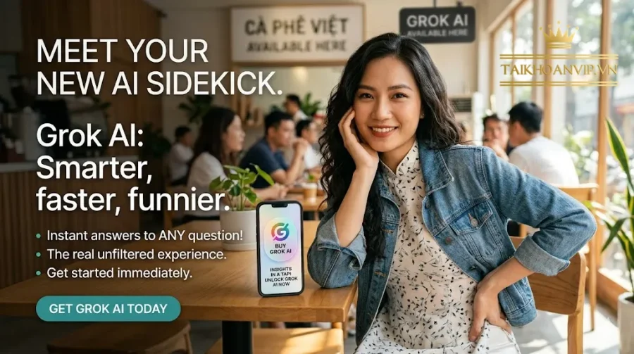 Mua Grok AI Giá Rẻ – Tài Khoản Grok 3 & Super Grok