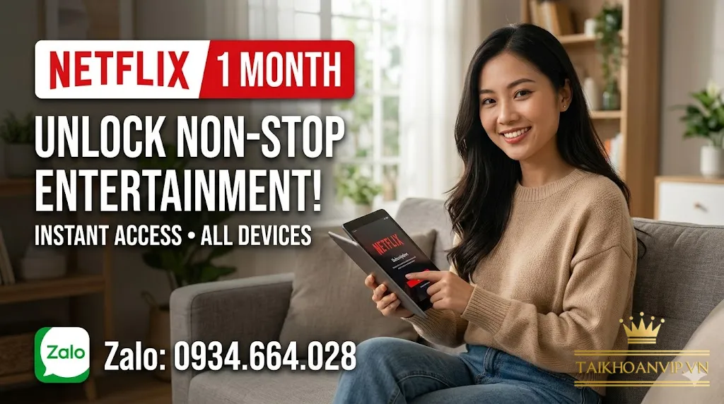 Vì sao nên mua Netflix 1 tháng thay vì đăng ký dài hạn?