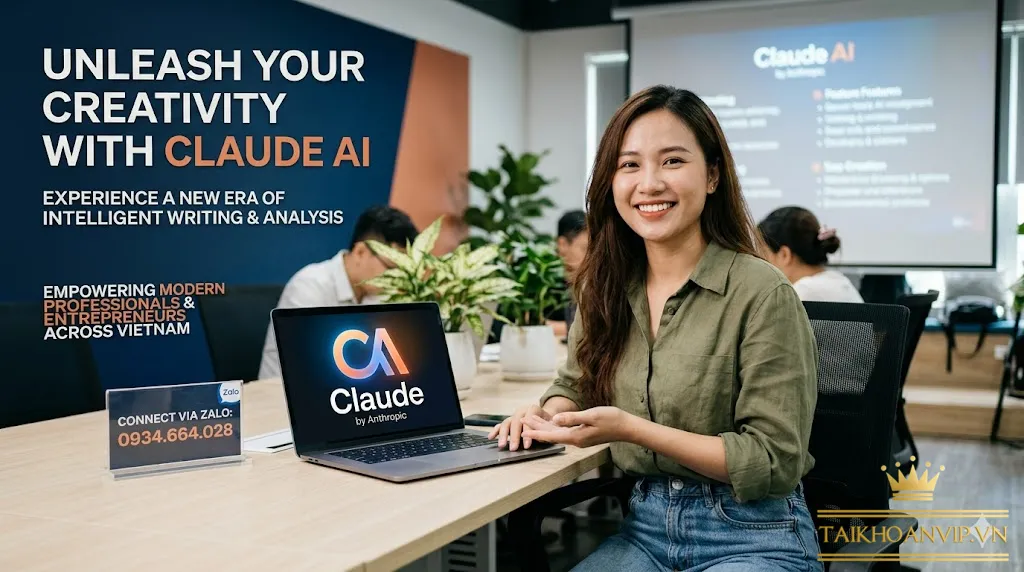 Mua Claude AI Giá Rẻ Uy Tín - Tài Khoản Claude Pro Chính Chủ