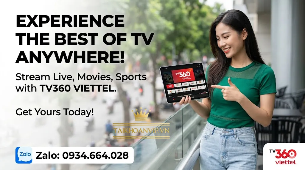 tài khoản TV360 Viettel