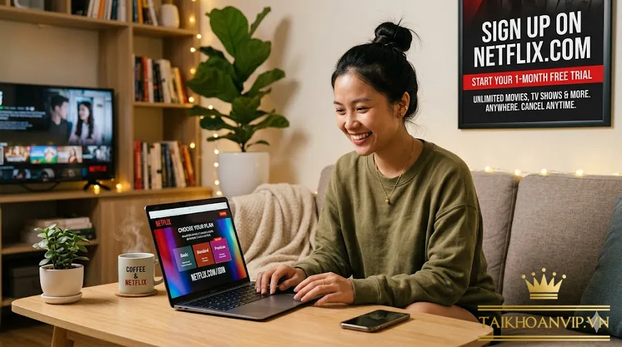 netflix com đăng ký: Hướng dẫn tạo tài khoản, chọn gói và tiết kiệm