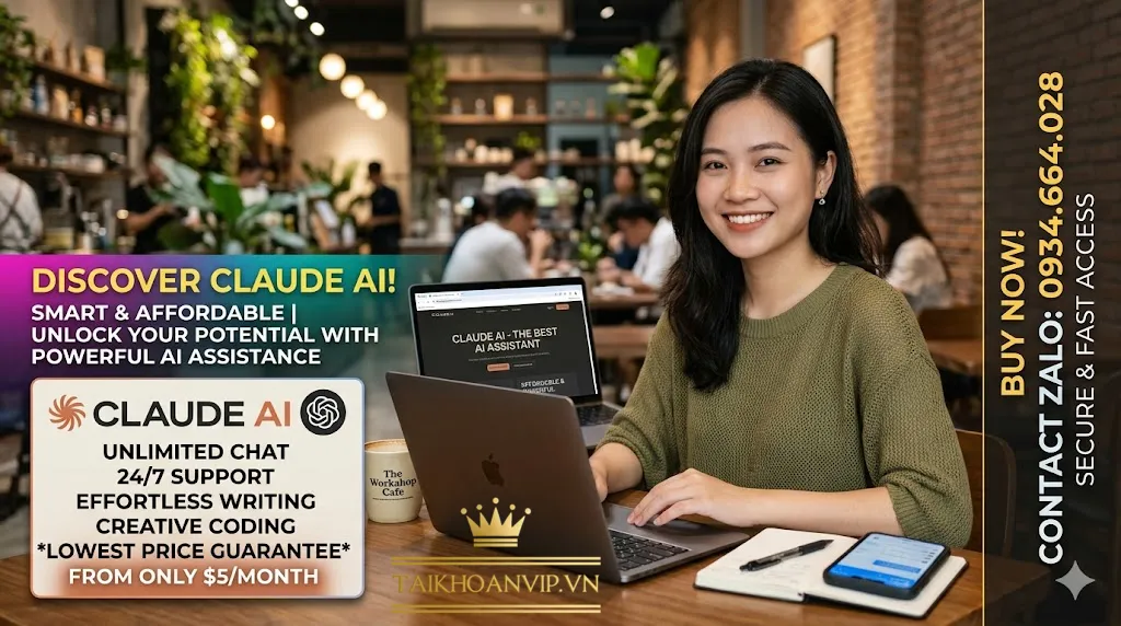 Mua tài khoản claude ai giá rẻ