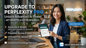 Đăng ký tài khoản Perplexity Pro