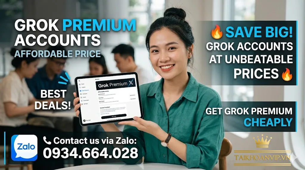 mua tài khoản grok giá rẻ
