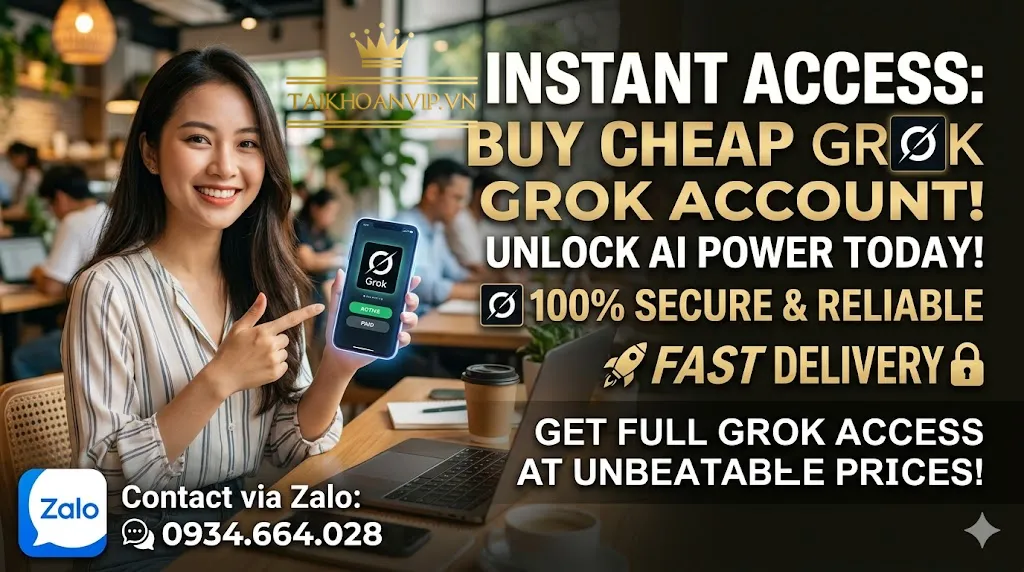 mua tài khoản grok
