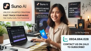 Gói Suno AI Giá Rẻ Chính Hãng - Tạo Nhạc AI Chỉ Từ 39K