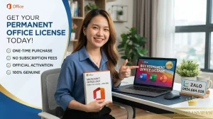 Mua Office bản quyền vĩnh viễn Chính Hãng Giá Tốt