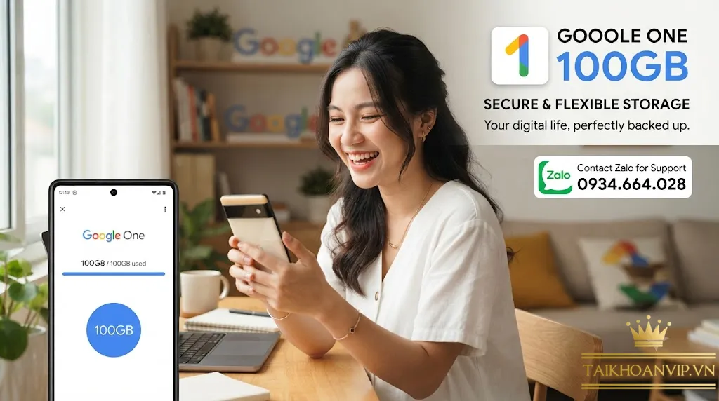 Mua google one 100gb