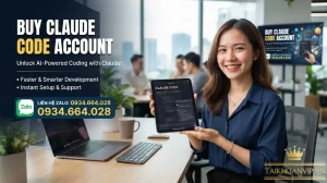 Mua tài khoản Claude Code Chính Hãng, Giá Tốt, Kích Hoạt Nhanh