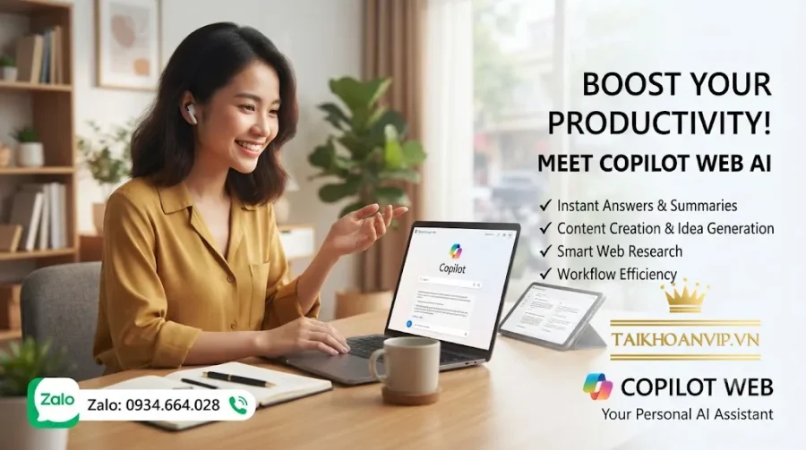 Copilot Web: Hướng Dẫn Dùng Microsoft Copilot Từ A-Z