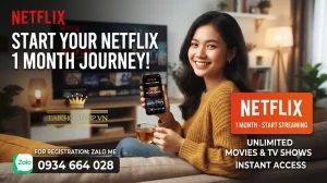 Đăng Ký Netflix 1 Tháng Giá Rẻ | Netflix Premium Chính Hãng