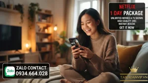 Gói Netflix 1 Ngày Giá Rẻ - Xem Netflix Nhanh Chỉ Từ 1 Ngày