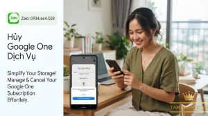 Huỷ Gói Dịch Vụ Google One An Toàn, Không Mất Dữ Liệu