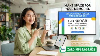 Mua Dung Lượng Google One Giá Rẻ Gói 2TB Chính Chủ
