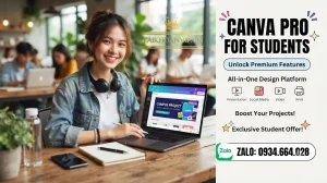 tài khoản canva pro cho sinh viên