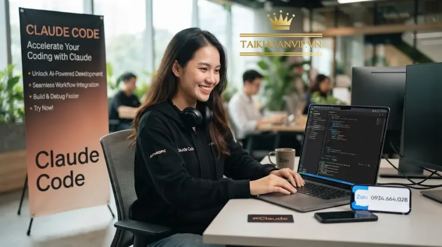 Tài khoản Claude Code Chính Hãng Giá Tốt, Kích Hoạt Nhanh