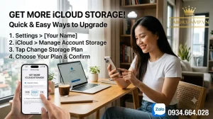 Cách mua dung lượng iCloud nhanh, an toàn và tiết kiệm