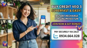 Mua credit Veo 3 giá tốt – Credit AI Google chính hãng