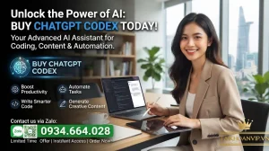 Mua ChatGPT Codex giá rẻ – Codex Plus dùng riêng