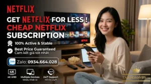 Đăng ký Netflix giá rẻ: Hướng dẫn chi tiết từ A-Z