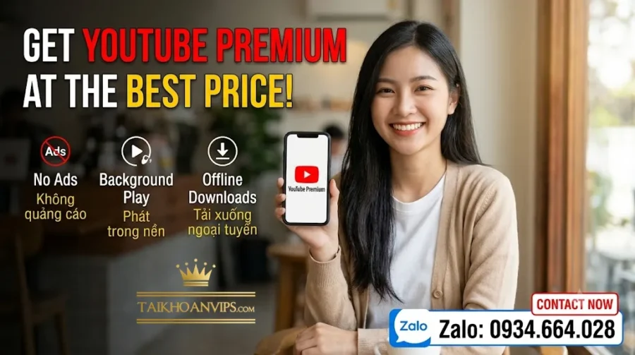 Giá mua YouTube Premium: Các gói và cách chọn