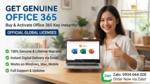 Mua Key Office 365 Giá Rẻ, Bản Quyền tại Taikhoanvips.com