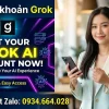 Tài khoản Grok giá rẻ chỉ từ 100K - Mua Super Grok AI giá tốt