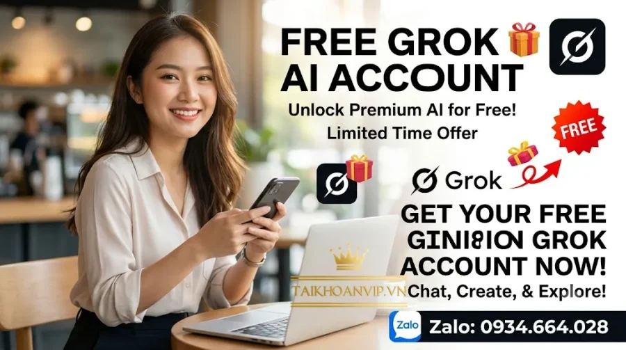 Tài khoản Grok miễn phí: Cách dùng Grok AI không tốn phí